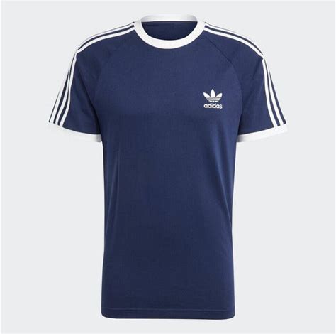 adidas drei streifen t shirt blau weiß collegiate|adicolor Classics 3.